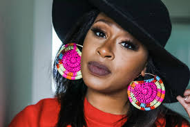 Melange Hoop Earrings, Crochet Hoop Earrings, Hoop Earrings, Crochet  Earrings