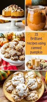 23 Brilliant Recipes Using Canned Pumpkin Pumpkin Recipes Dessert Savory Pumpkin Recipes Recipe Using Pumpkin