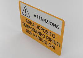 Custom banners, flags, signs & more. Temporary Storage Area For Non Hazardous Waste Acca