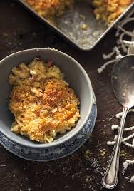 Macaroni Au Fromage Crumble De Chips Parmesan Trois Fois Par Jour Recipes Mac And Cheese Food