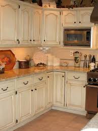 Hand Painted And Distressed Kitchen Cabinets Similar To What We Just Did With Distressed Kitchen Cabinets Distressed Kitchen New Kitchen Cabinets