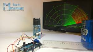 Arduino Radar Demo Howtomechatronics Arduino Radar Arduino Arduino Projects