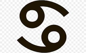 Cancer is a water sign, body liquids (blood, lymph as well as mucus) are ruled by the water element. Symbol Cancer Astrological Sign Zodiac Horoscope Png 512x512px Symbol Astrological Sign Astrological Symbols Astrology Black And