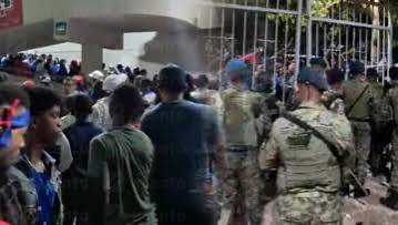 Tremendo rebú previo al RD-Haití! Aficionados forzaron accesos y provocaron caos en el Estadio Olímpico | Acento