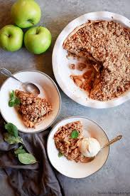 Apple Crumble Pie Recipe With Oats Vegan Gluten Free Friendly Recipe Apple Crumble Pie Pie Crumble Apple Crumble