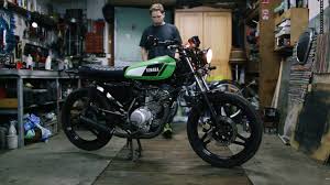 It was originally designed for the south american. Yamaha Ybr 125 Tracker Cafe Racer Scrambler Ep 1 Youtube
