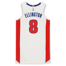 Tucker and rodions kurucs from houston in exchange for g d.j. Wayne Ellington Detroit Pistons Game Used 8 White Jersey Vs Milwaukee Bucks On January 4 2021 Size 48 6