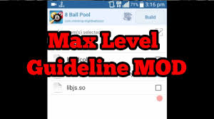 You need just two apps. 8 Ball Pool Hack Apk Max Level Guideline Mod Anti Ban