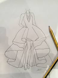 Fashion Sketches Dress Drawings Fashion Drawing Sketches Dress Design Drawing Fashion Illustration Sketches Dresses