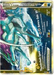 Free shipping free shipping free shipping. Raikou Suicune Legend Bottom Hs Unleashed 93 Pokemon Card