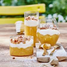 Apfel Crumble Im Glas Rezept Rezept Living At Home Dessert Mit Apfel Einfacher Nachtisch Apfel Crumble