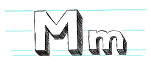Check spelling or type a new query. How To Draw 3d Letters M Uppercase M And Lowercase M In 90 Seconds Youtube