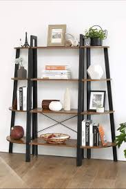 Vasagle Industrial Design In 2020 Shelves Bookcase Ladder Shelf