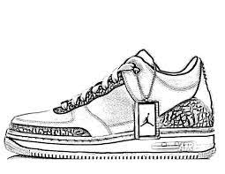 Free coloring page michael jordan to print. Jordan 4 Coloring Page Coloring Home