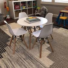 Eiffel Kids Playroom Chair White Modholic Com Playroom Chairs Playroom Seating Kids Table And Chairs