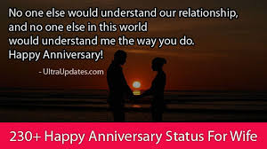 How long have we been celebrating anniversaries? 230 Happy Anniversary Status For Wife Facebook Whatsapp