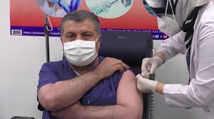 The sinovac vaccine has been approved by the world health organization for emergency use in adults 18 and older. Turkish Health Minister Receives China S Sinovac Vaccine On Live Tv