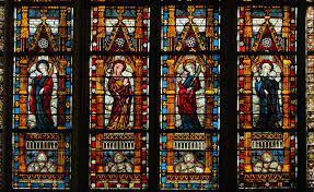 They add color and change the interior light quality in any room. Medieval Stained Glass Wikipedia