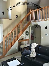 When deciding where to place colors, always look at the room from all angles. The Easiest Way To Paint Tall Walls Inspiration For Moms