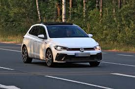 The volkswagen polo gti r5 is a rally car built by volkswagen motorsport and based upon the volkswagen polo road car. 2022 Volkswagen Polo Gti Facelift Shows New Lights And Bumper In Fresh Spy Shots Autoevolution
