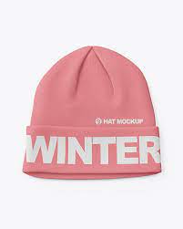 Winter Hat Mockup In Apparel Mockups On Yellow Images Object Mockups Design Mockup Free Mockup Free Psd Free Psd Design