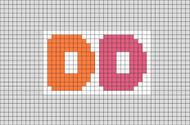 Dunkin Donuts Pixel Art Pixel Art Lego Art Art