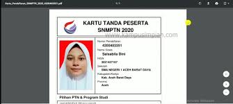 Cara Mendaftar Snmptn Peserta Kip Kuliah 2021 2022 Lengkap Dengan Gambar