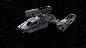 New Republic Resistance Y Wing Bta Nr2 Blue Star Wars Spaceships Star Wars Fan Art Star Wars Ships