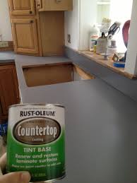 We Painted Our Counter Tops With Rust Oleum Counter Top Coating And What A Difference This Color Is Countertops Rustoleum Countertop Transformations Rustoleum