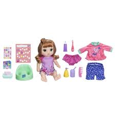 This baby has a soft body and is the perfect blank canvas ready for handmade clothing. Baby Alive Potty Dance Baby Exclusive Value Pack Red Curly Hair Doll Walmart Com Walmart Com