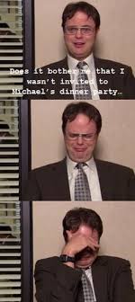 G/o media may get a commission. I Think Dinner Party Has To Be My Favorite Episode Thank God Dwight Found A Wine Glass And A Person Dundermifflin