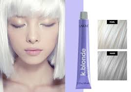Silver pearl hair color