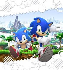 Sonic Generations Wallpaper 3 From The Official Artwork Set For Sonicgenerations On Ps3 3ds Xbox360 And Pc Sonictheh Sonic Generations Sonic Classic Sonic