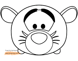 Tsum tsum party decoration and dessert tables. Coloring Sheet Disney Tsum Tsum Coloring Pages Coloring And Drawing
