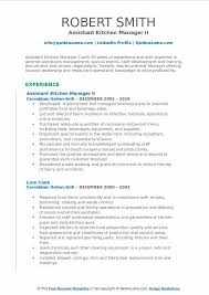 Site manager required for the award of a £1.1 million social housing refurbishment scheme in hackney. Assistant Kitchen Manager Resume Samples Qwikresume