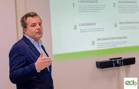 Journée d'accueil des étudiants de l'Ecole de Commerce Bogaerts.🏫 Merci à  John et David Bogaerts pour leur présence ainsi que leur présentation du  programme académique de l'ECB ce vendredi 27 octobre 2023