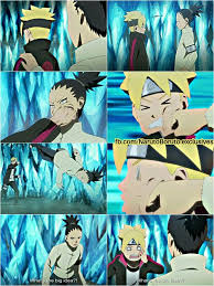 Punch For Punch Boruto Vs Shikadai Episode 48 Anime Naruto Japanese Anime Naruto
