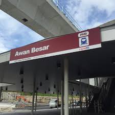 The bukit jalil lrt station is intended to serve the sports fans due to its proximity to the national sports complex. Awan Besar Lrt Station Wikipedia