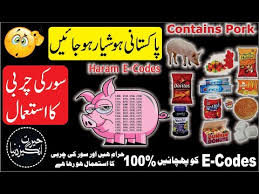 Pig fat code haram and halal e codes list. What Are E Ingredient Codes Use Of Pig Fat In Daily Life Products Hayrat Angaiz Dunya Youtube