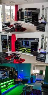 Pin By Key Diamond On Gamer Room Game Room Lighting Game Room Design Game Room