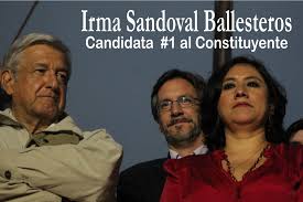 Investigadora con licencia unam @iisunam. Morena Irma Erendira Sandoval Ballesteros