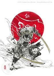 Image Of Jin Compassion Samurai Art Samurai Artwork Samurai Warrior Tattoo