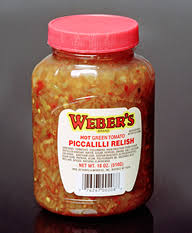 Picalilli relish simply has more vegetables in it than chow chow relish—that's the main difference between these two. Hot Green Tomato Piccalilli Relish Bulkonly Webers Mustard