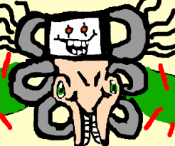 #undertale #flowey undertale #omega flowey #photoshop flowey #frisk #not feeling like fully flowey and seam. Closeup Of Omega Flowey T V Face Hahahahaha Drawception
