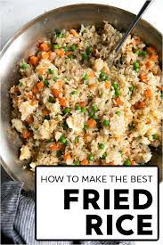 Easy Fried Rice Recipe How To Make Perfect Fried Rice Recipe Fried Rice Fried Rice Recipe Easy Fried Rice Easy