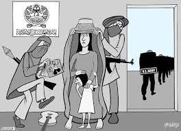 Afghan security personnel stand guard as afghan security forces fight the taliban in kandahar on july 9. The Cartoon Movement What Will Happen In Afghanistan After Us And Nato Troops Leave Today S Cartoon By Rainer Hachfeld More Cartoons In Our Collection Https Cartoonmovement Com Collection Leaving Afghanistan Afghanistan Taliban Withdrawal