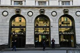 Codice swift (8 caratteri) bpmiitmm. Fusion Von Banca Popolare Di Milano Banco Popolare Steht