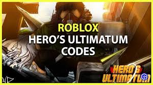 We provide regular updates and full/fast coverage on the latest my hero mania codes wiki 2021: Roblox Hero S Ultimatum Codes List May 2021 New Updated