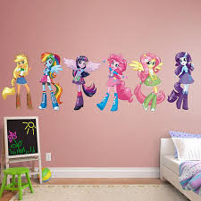Обои my little pony в стиле. My Little Pony Equestria Girls Collection My Little Pony Kids My Little Pony Bedroom Pony Bedroom Kids Room Wall Decals