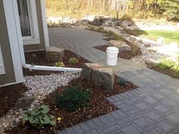 Plants river bed garden landscape dry creek bed landscaping with rocks rock garden river rock landscaping xeriscape. Rock Drainage Swale Houzz